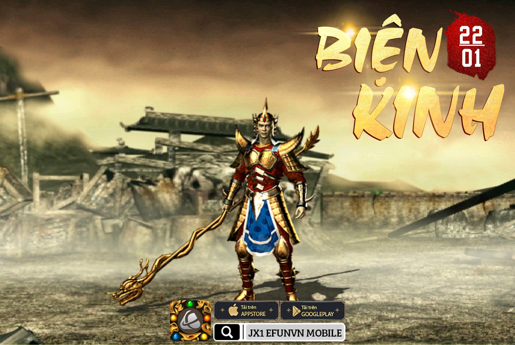 The new Biện Kinh server will open tomorrow, January 22.