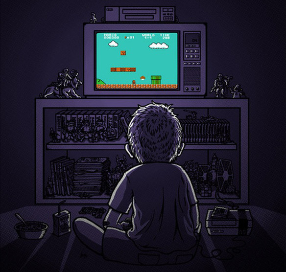 Became friends through handheld electronic games