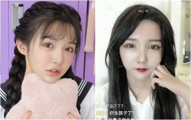 Exposing the Real Looks of Beautiful Girls in 2019: Countless Cases Too Many to Count 1 Abbily's online photo and her appearance on livestream when she forgot to turn off the software