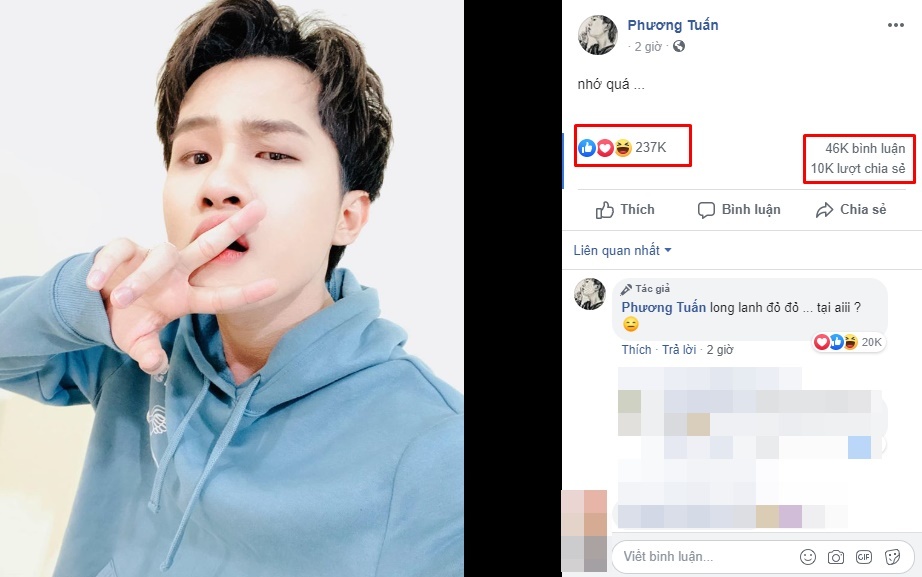 Jack Returns with Bloodshot Eyes, K-ICM Also Hints at Upcoming Comeback 4 It can be seen that although he just returned, Jack's interaction level is still extremely high on Facebook
