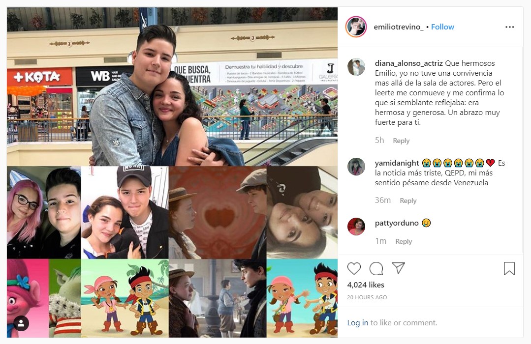 Her passing was confirmed by a close friend on Instagram