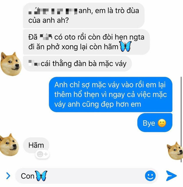 After meeting a hot girl on Facebook, a guy discovers signs of "gold digging" and cleverly teaches her a "lesson" with a twist ending 2 The guy didn't back down and quickly responded with a sharp retort