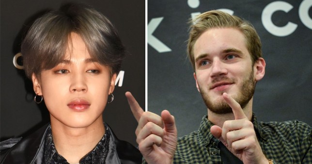 Pewdiepie just made a provocative statement towards BTS fans