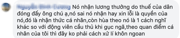 Some believe that whether to apologize is up to Bùi Tiến Dũng, but whether this approach is wise should be reconsidered
