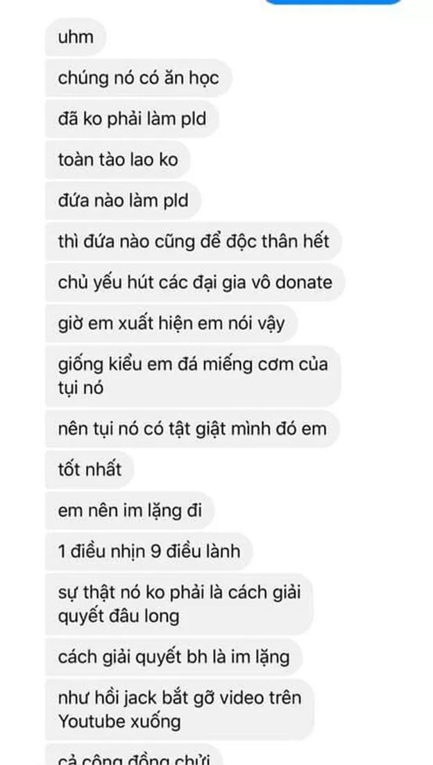 Chat conversation between the streamer and his manager (Image: Xemgame.com)