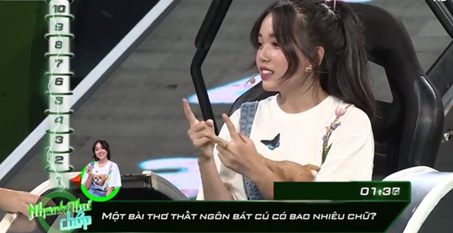 Linh Ngọc Đàm is the clearest evidence of how harshly streamers are criticized on game shows