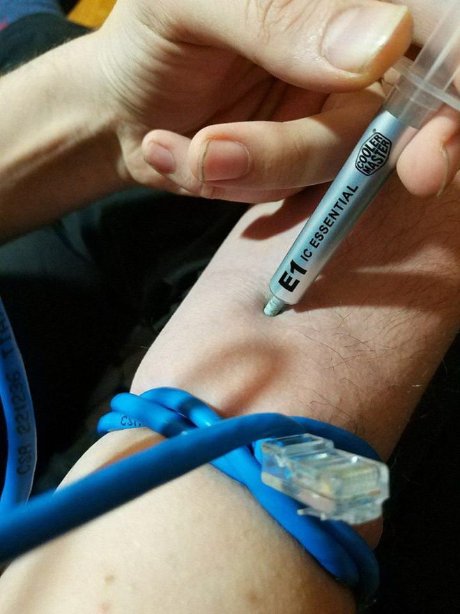 It turns out many parents mistook this for a syringe used for drug use