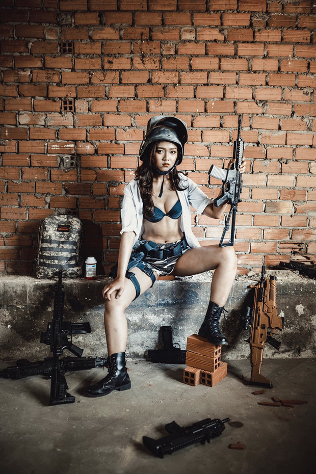 Hani Phạm's PUBG cosplay