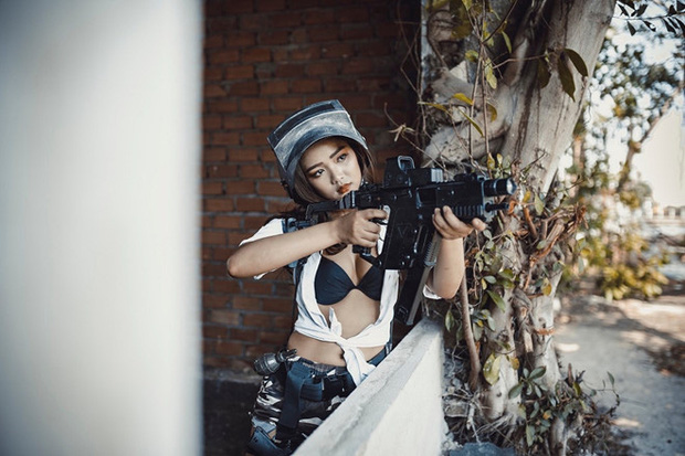 Hani Phạm's PUBG cosplay