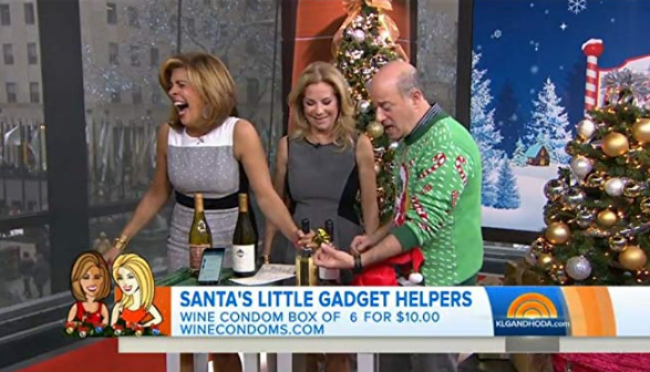 Wine Condom featured on The Today Show.