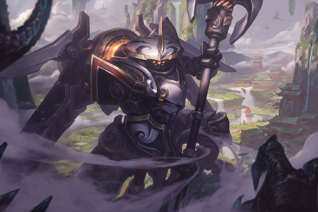 Jax, the Chaos Blade Warrior - The most expensive skin in this group, is a work created by artist Duy Nguyen (Nguyễn Khánh Duy) - A Vietnamese artist currently working at Riot Games