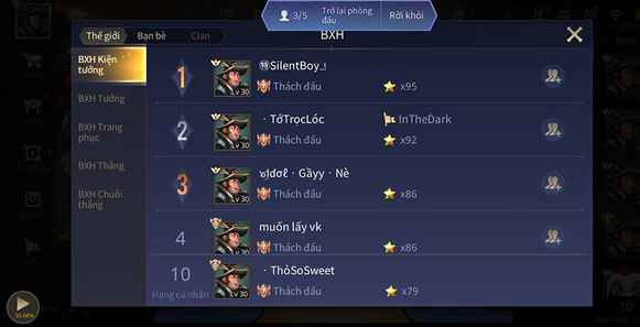 The whole 'Cheating Challenger' squad mimics changing their profile pictures to Bé Trọc