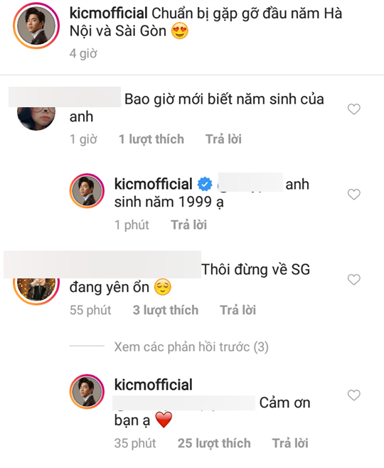 K-ICM reaffirms once again that he was born in 1999