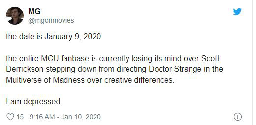 Director of Doctor Strange 2 Quits Marvel Over Creative Differences 3 photo 2 1578931217897338303122