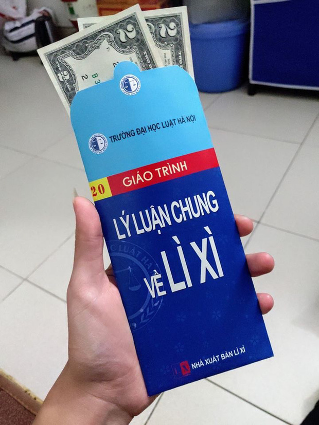 The set of haunting red envelopes inspired by the killer subjects for Hanoi Law University students - Source: Ngô Minh Đức and HLU News