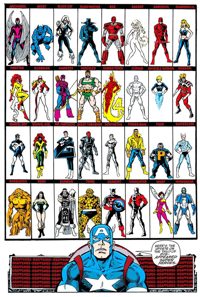 The heroes are believed to be missing before everything returns to normal.