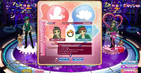 The virtual world but sometimes love is real...