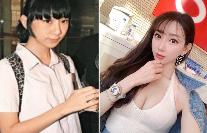 Tạ Chỉ Huệ in the past and present.
