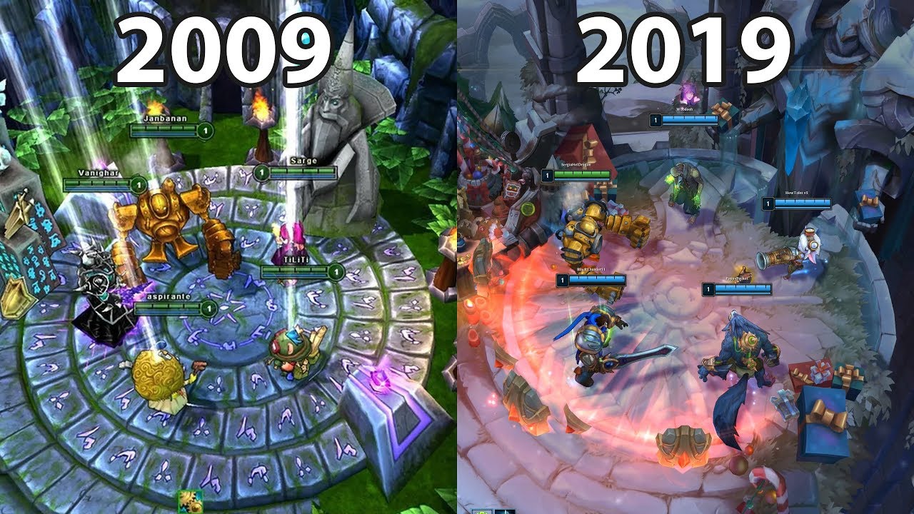 After 10 years, League of Legends has continuously evolved and improved