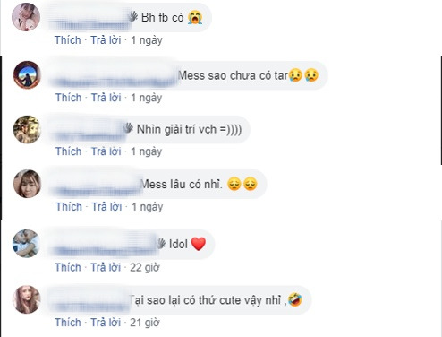 The online community is clamoring, asking when Dui will have stickers on FB