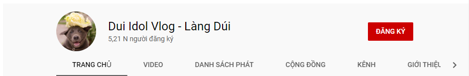 Dúi's new YouTube channel