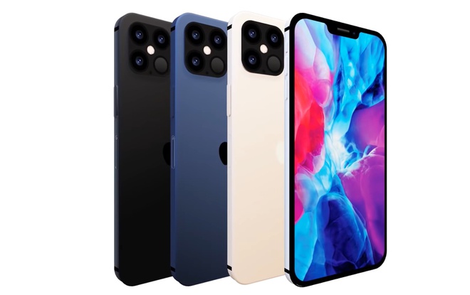 In the concept of the iPhone 12 Pro by the YouTube channel the Hacker 34, the device has an overall appearance that hasn't changed much from the iPhone 11 Pro Max, using a notch but is more compact.