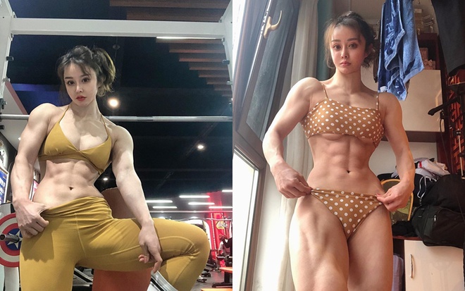 Yuan He Ping once caused a stir in the online community with her muscular, healthy physique that rivals that of the 'men'.