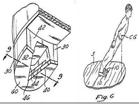 But the heel has a V-shaped groove that can securely grip the fixed screws to hold the foot tight.