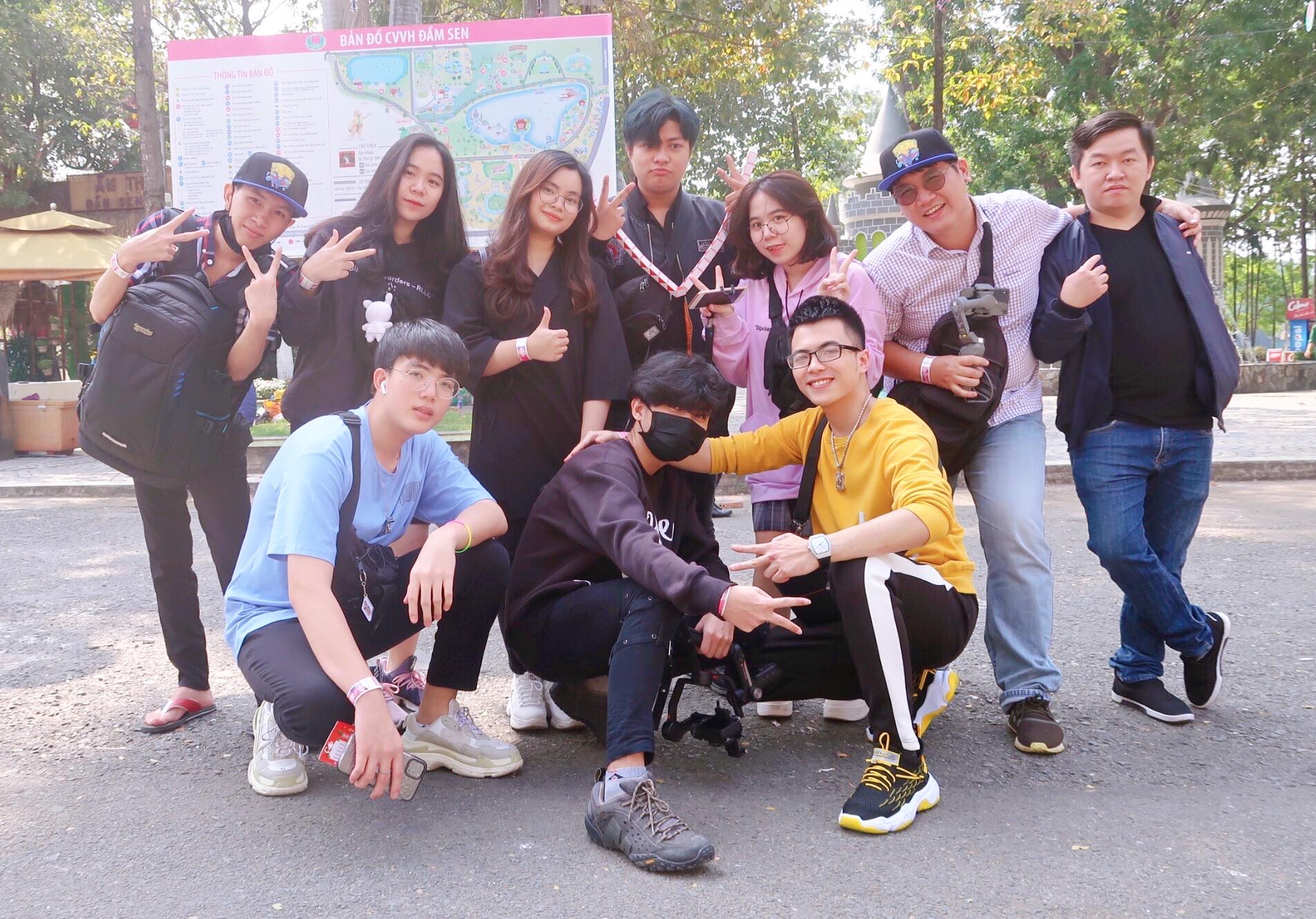 Hero Team - YouTuber group calls on fans to raise funds to combat Covid-19 (Image of the Team taken in September 2019)