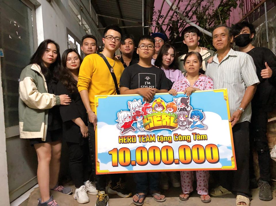 Hero team has conducted many charitable activities during their time