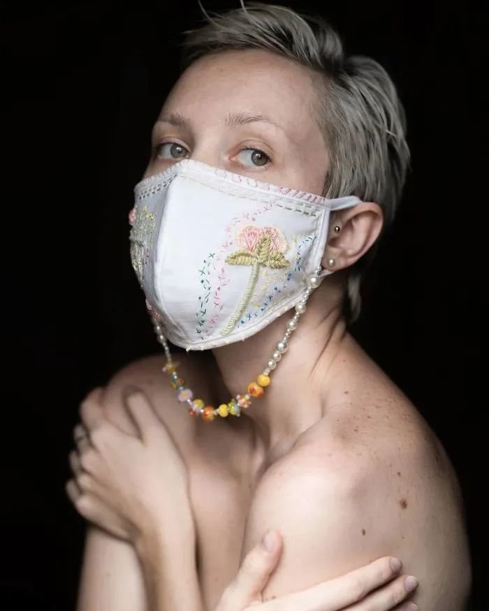 This is an artistic style mask