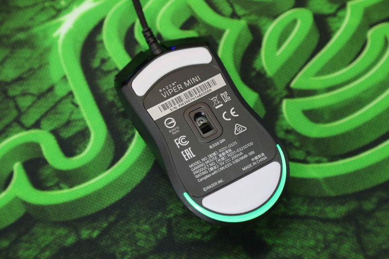 The sensor of Razer Viper Mini is impressive, 8500 DPI