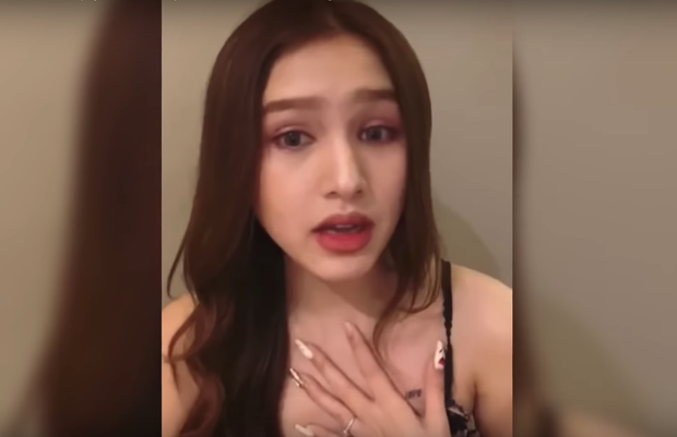 Xoài Non during the controversial livestream.