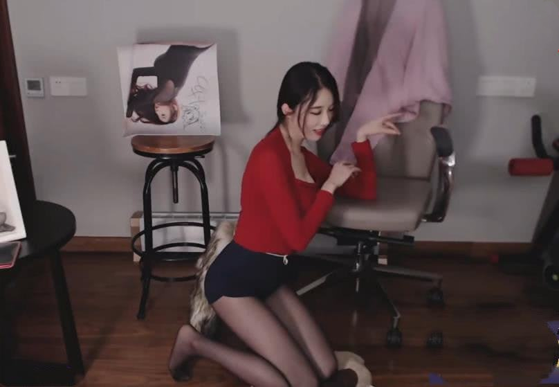 She is preparing to do yoga