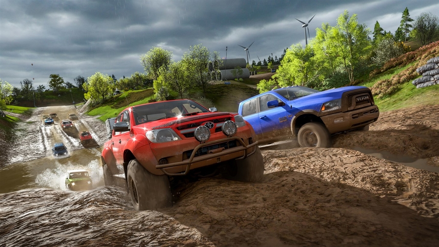 Racing games should be equipped with a steering wheel for a realistic feel