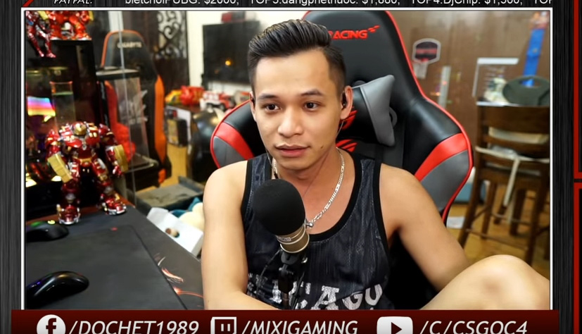Do Mixi plans to recreate the same setting as his livestream at home on stage
