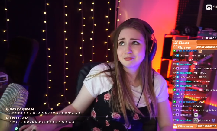 Jenwaaa - the streamer in the story