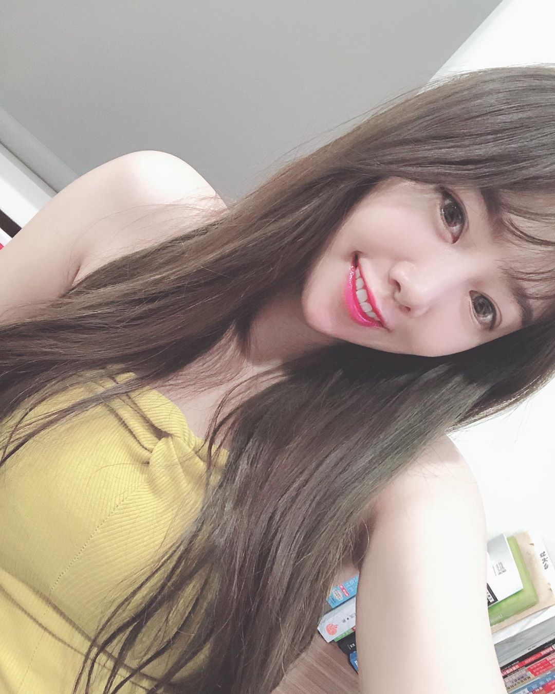 She looks particularly beautiful from side angles