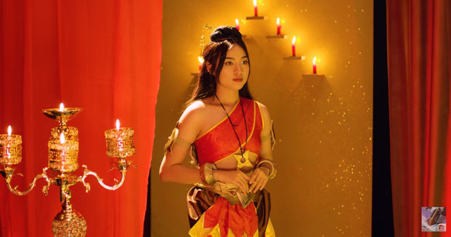 The character design of Mi Nuong played by Thanh Tam in the new project.