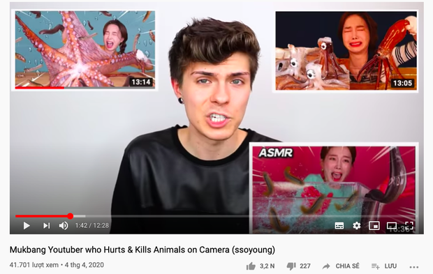 Another video criticizing Ssoyoung from Tyler Rugge - a famous YouTuber specializing in animals and pets.