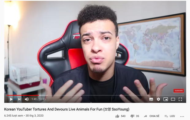Everyone is outraged, expressing the opinion that Ssoyoung is going too far as a mukbang - ASMR YouTuber on YouTube.