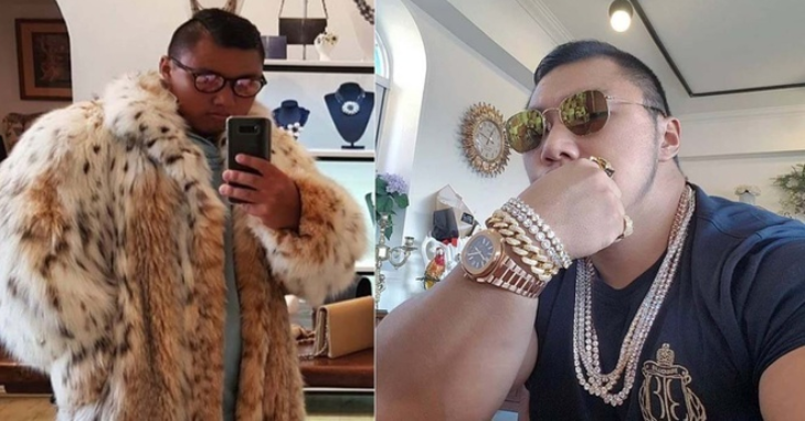 Je-yong often shares pictures showcasing his luxurious lifestyle...