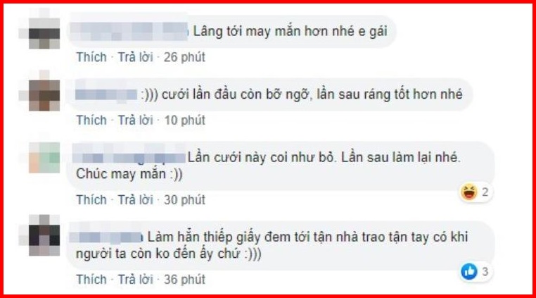 A lot of interactions from netizens with a mocking tone about the young girl's invitation.