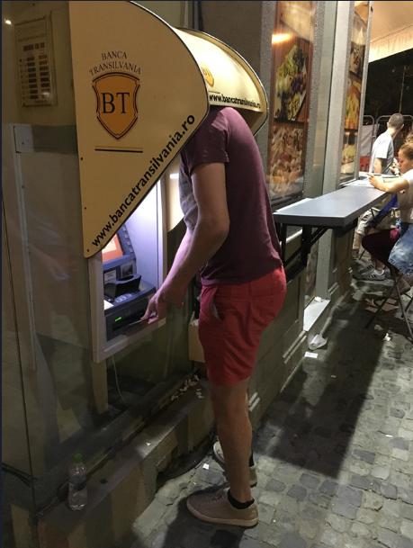 Withdrawing money from ATMs also poses many risks...