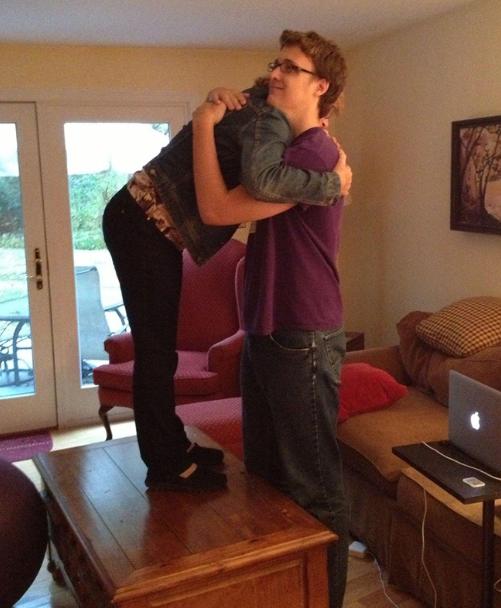 Expressing affection to loved ones can be quite difficult.