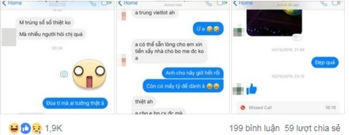 He received a lot of interactions.