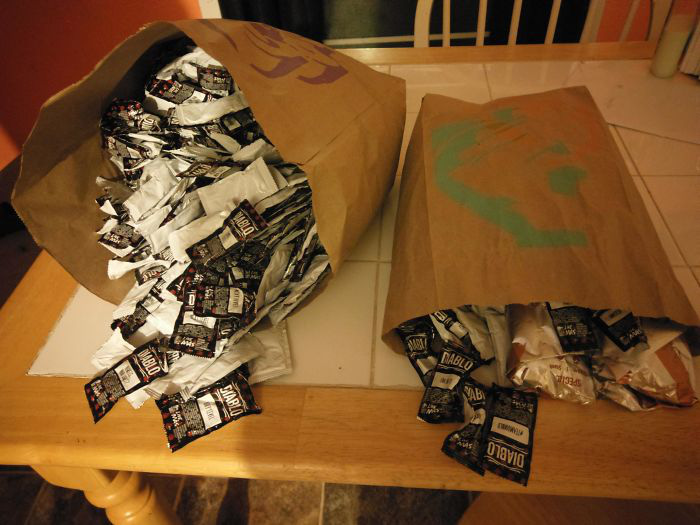 Went to McDonald's and shouted, 'Bring me all the sauces you have!' Well, next time I'll keep my mouth shut!