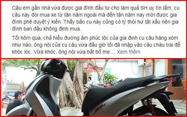 The post tells about a 'young man'.
