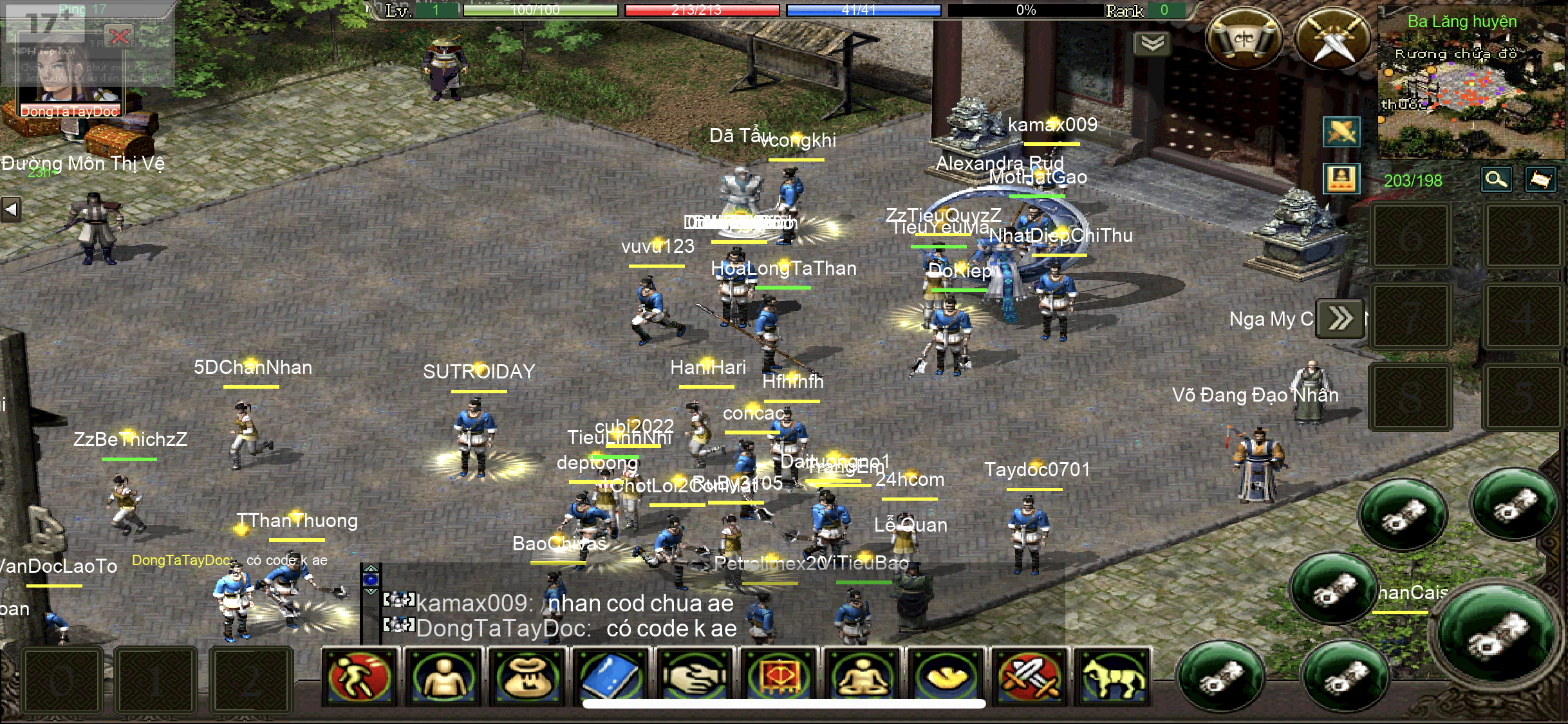 In-game images in JX1 Huyền Thoại Võ Lâm remain unchanged as in 2005