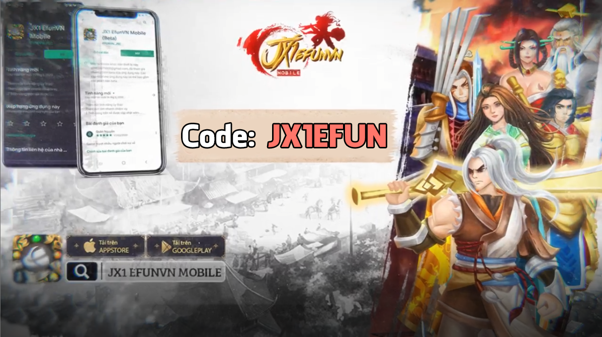 Code JX1EFUN will help new players quickly become skilled